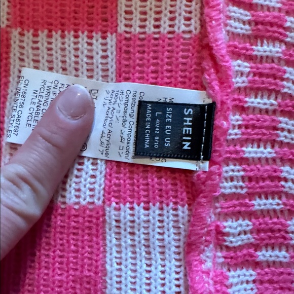 Pink Checkered - Picture 2 of 2